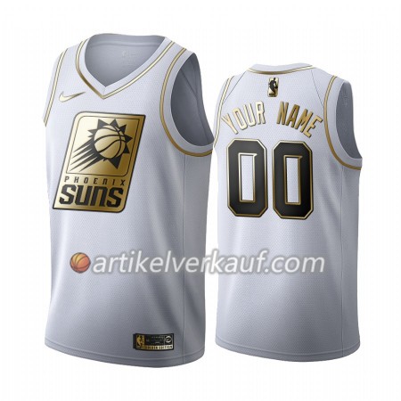NBA Phoenix Suns Trikot Nike 2019-2020 Weiß Golden Edition Personalisierung Swingman - Herren